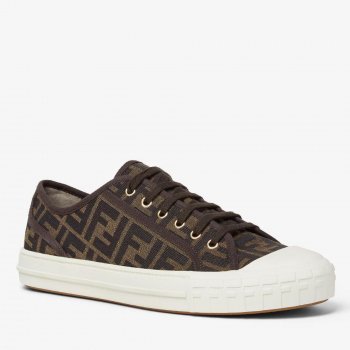 Fendi Domino FF Jacquard Low-Tops: Style, Fit & Care