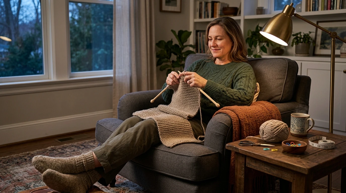 Stress-Relief Knitting Checklist: Calm Routine in 30 Minutes