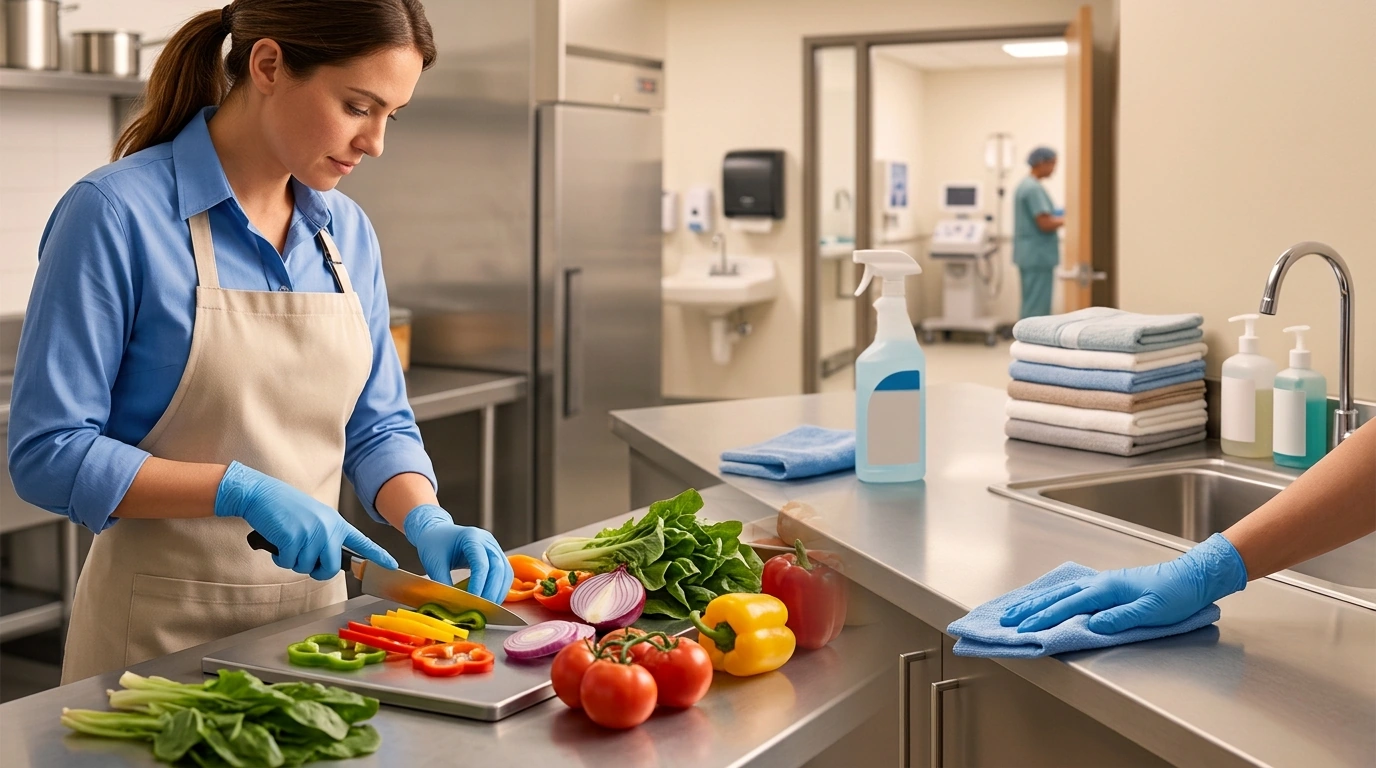 Disposable Nitrile Gloves: Uses in Food, Cleaning & Care