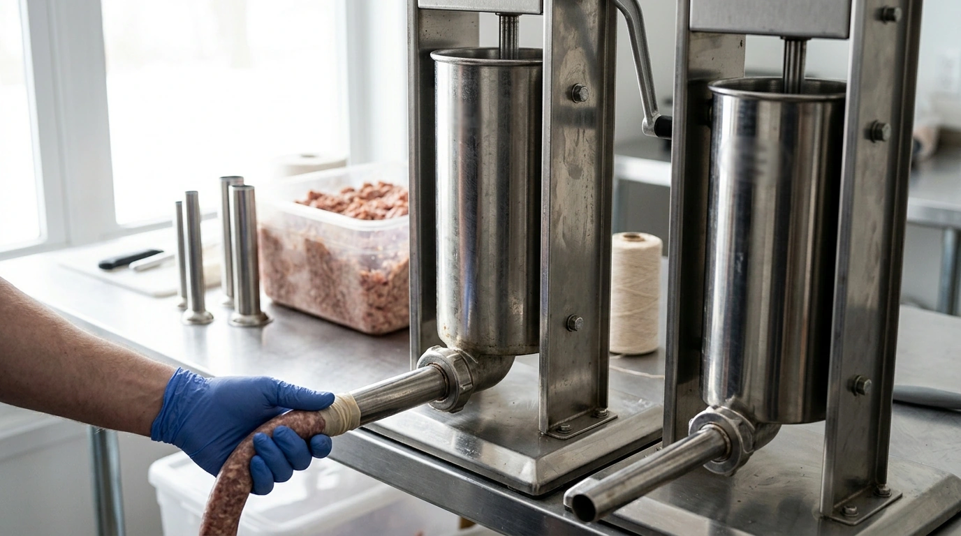 Compare LEM, Hakka & Weston Sausage Stuffers