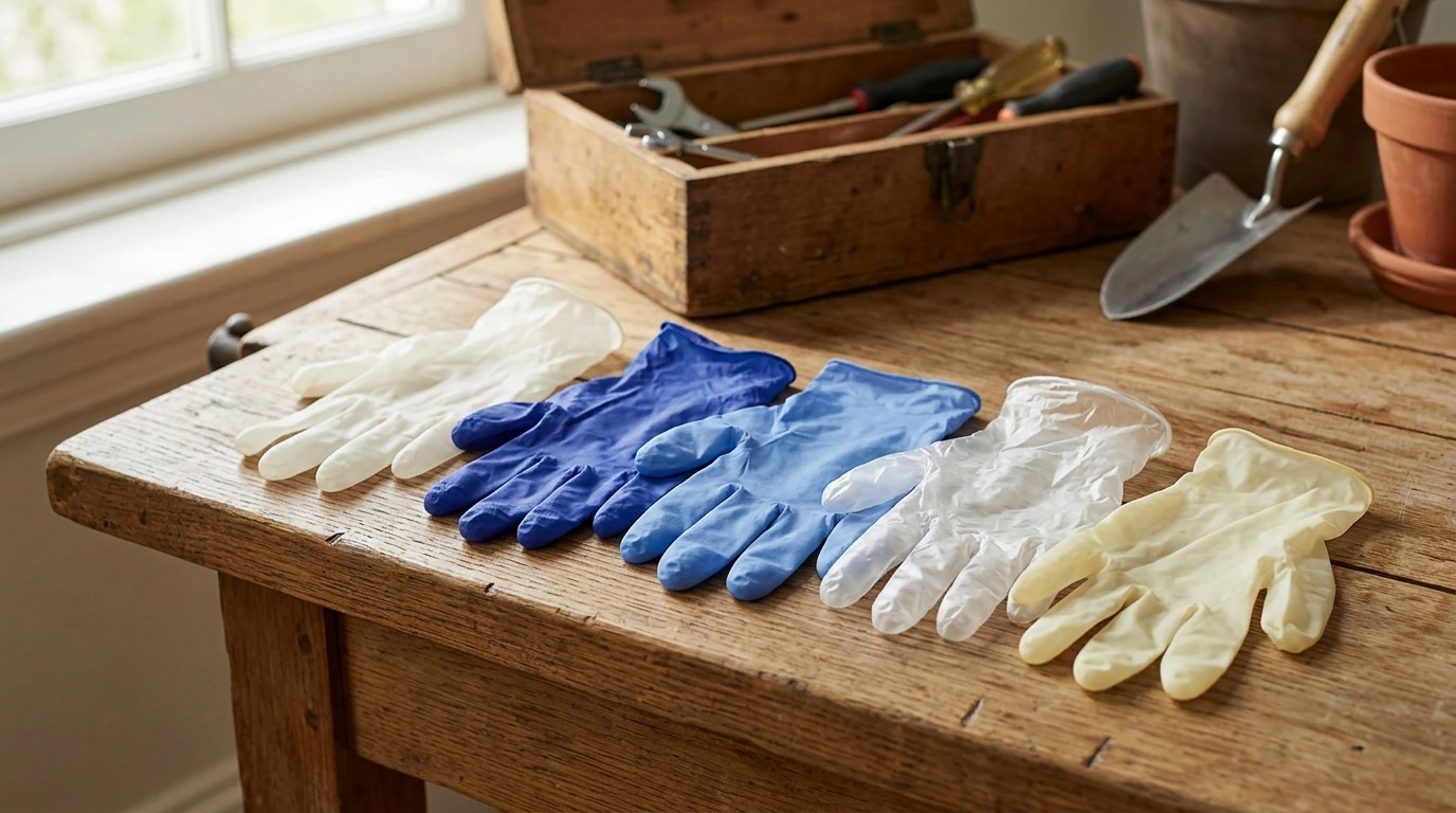 Disposable Gloves Compared: Latex, Nitrile & More