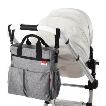 Waterproof Diaper Tote Bag for Moms: Organized & Quick-Grab